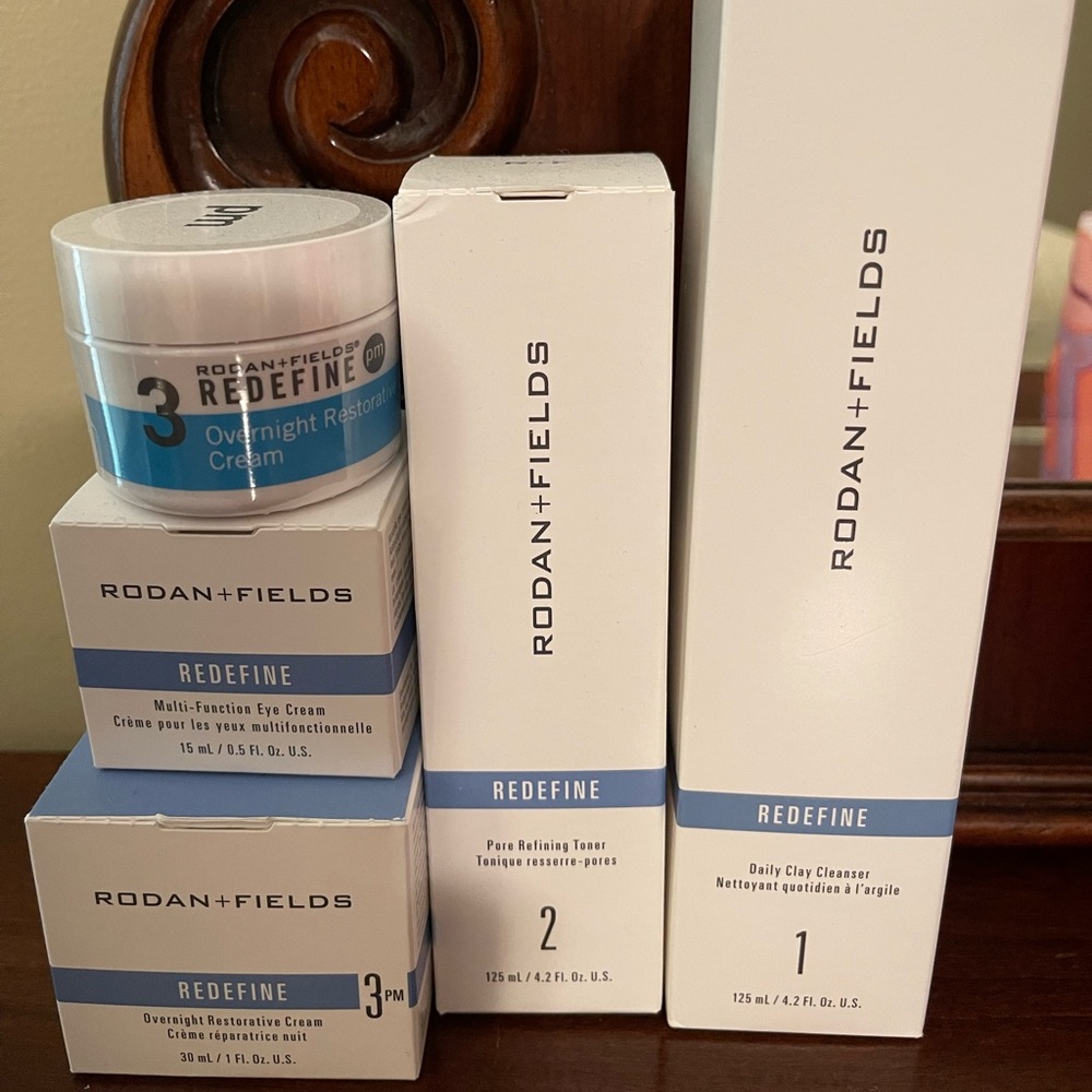 Rodan + Fields skin care regimen